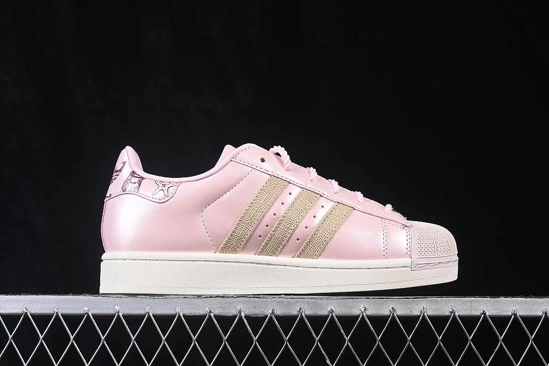Unbranded [LB9764]-[SUPERSTAR II SHELL TOE CASUAL SNEAKERS PEARL LIGHT PINK/PINK]-[WOMAN:35-39]-[MAN:40] - Image 15