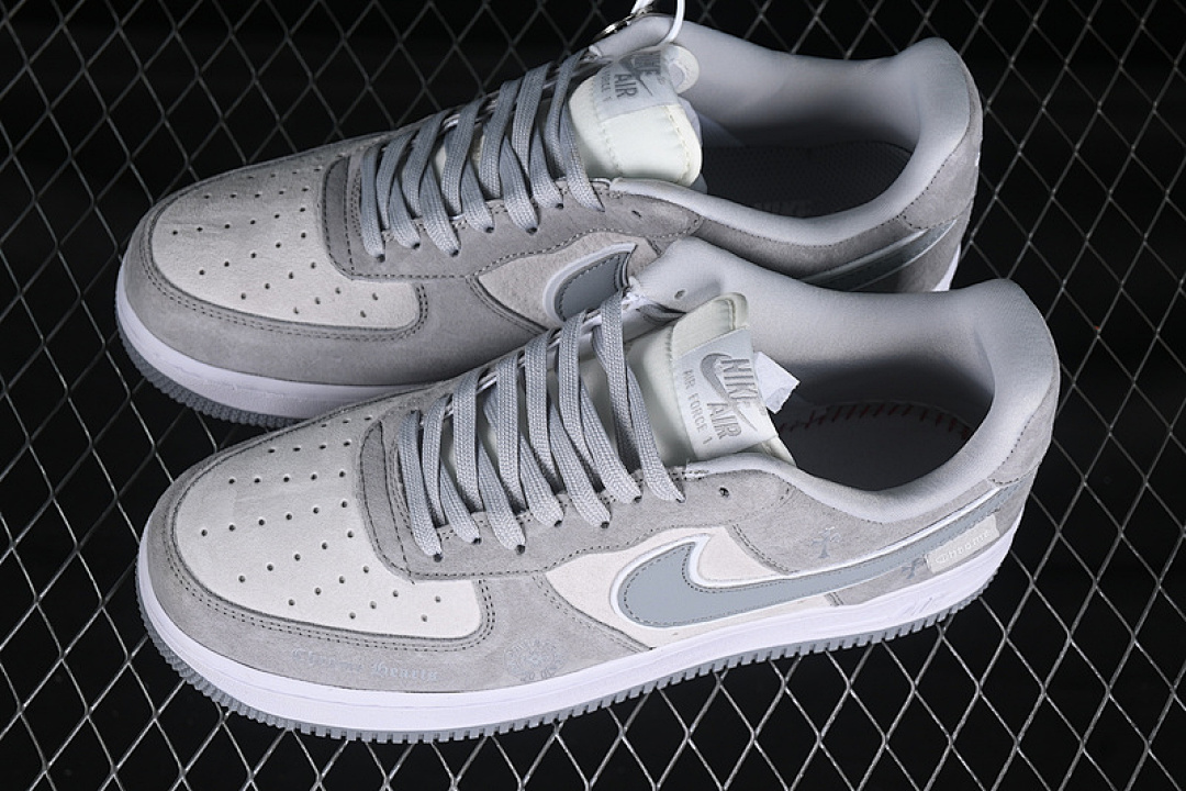 Nike [FZ0188-032]-[AIR FORCE 1 07 LOW WHITE/GREY]-[WOMAN:36-39]-[MAN:40-45] - Image 11