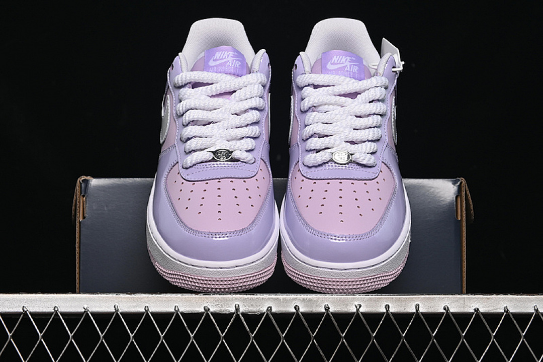 Nike [HV9405-500]-[AIR FORCE 1 07 LOW WHITE/PURPLE]-[WOMAN:36-39]-[MAN:40-45] - Image 13