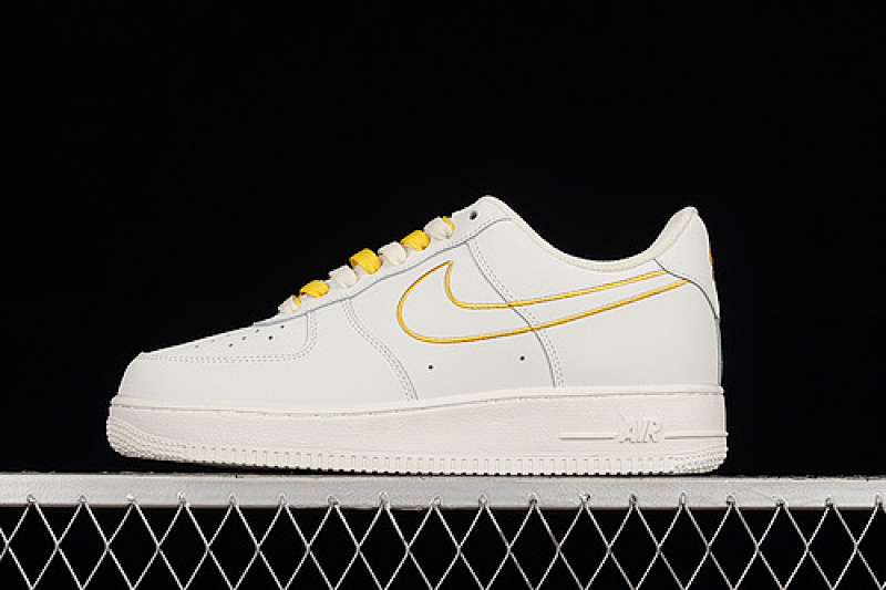 Nike Nike AIR FORCE 1 LOW 07 OFF WHITE/OFF WHITE/YELLOW · CL6326-168, photo 1