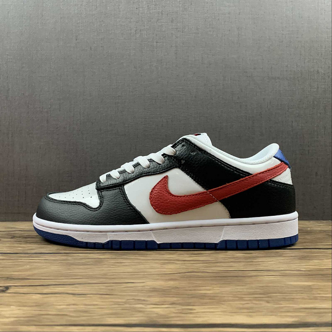 Unbranded [DM7708-100]-[SB DUNK LOW SEOUL BLACK/WHITE-RED-BLUE]-[WOMAN:36-39]-[MAN:40-47.5], photo 1