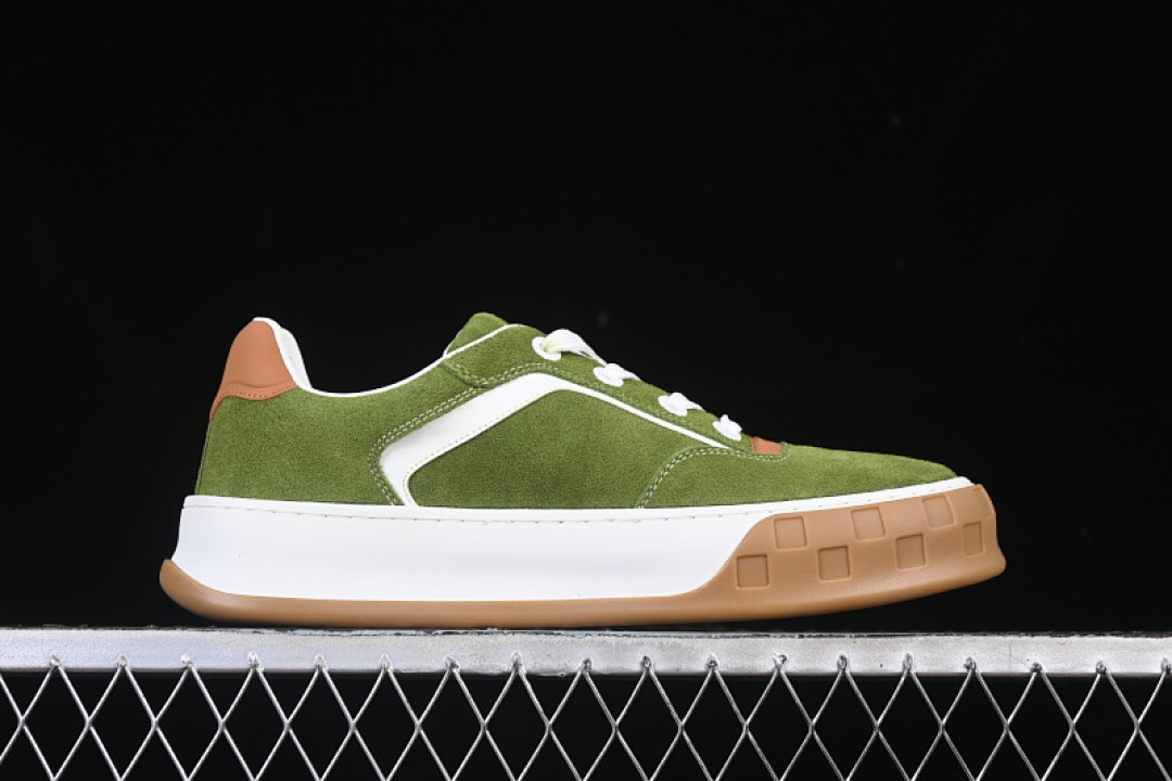Louis Vuitton [LOUIS VUITTON SKATE SNEAKER CLASSIC 2025SS GREEN/WHITE]-[MAN:39-45] - Image 16