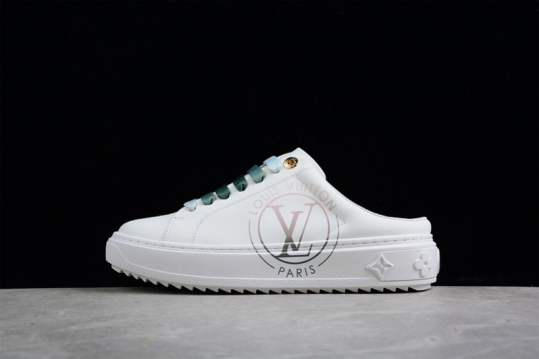 Louis Vuitton Louis Vuitton [L*V STELLAR SNEAKERS WHITE/WHITE/GREEN]-[WOMAN:35-40], photo 1