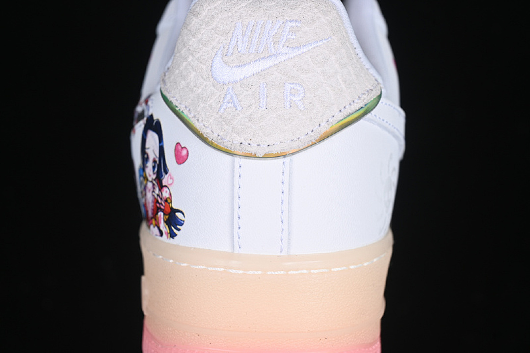 Nike [FZ5741-119]-[AIR FORCE 1 07 LOW EMPRESS SNAKE PRINCESS GREY/PINK/WHITE]-[UNISEX:36-45] - Image 7