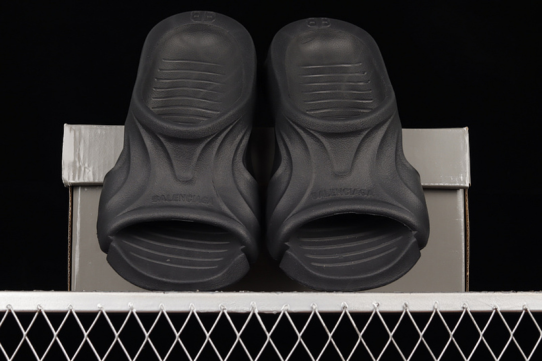 Balenciaga [W3RB34912]-[BA*LEN*CIAGA MOLD THONG SANDALS BLACK/BLACK/BLACK]-[WOMAN:36-39]-[MAN:40-44] - Image 6