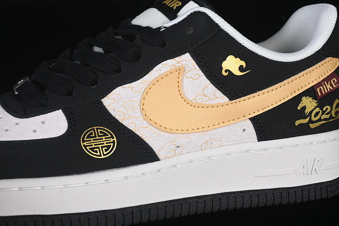 Nike [QW5288-133]-[AIR FORCE 1 07 LOW WHITE/BLACK]-[WOMAN:36-39]-[MAN:40-45] - Image 8