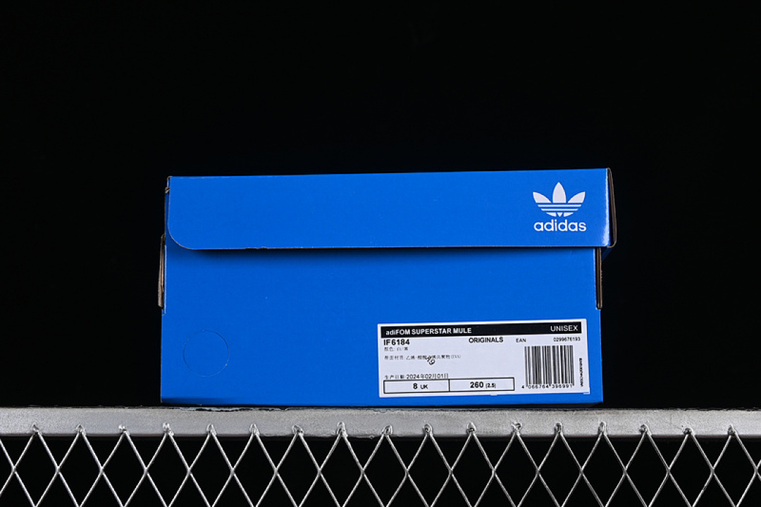 Adidas [IF6184]-[ORIGINALS ADIFOM SUPERSTAR MULE CLOUD WHITE/CORE BLACK/CLOUD WHITE]-[UNISEX:36-45] - Image 10