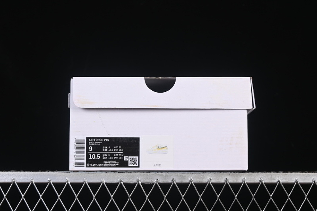 Nike [420-520]-[AIR FORCE 1 07 LOW CASUAL SNEAKERS WHITE/ORANGE/YELLOW]-[WOMAN:36-39]-[MAN:40-45] - Image 11