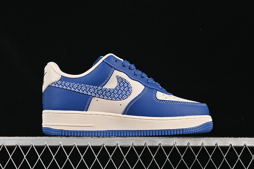 Nike [KK1988-092]-[AIR FORCE 1 07 LOW LV WHITE/BLUE]-[WOMAN:36-39]-[MAN:40-45] - Image 16