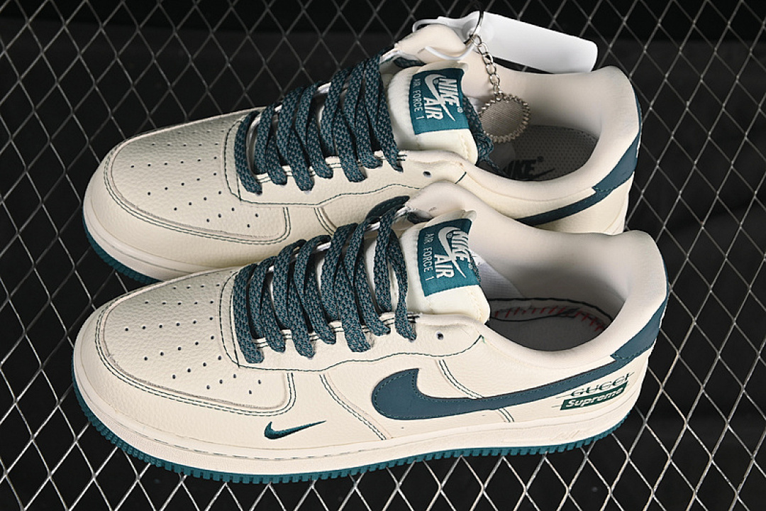 Nike [KJ1688-005]-[AIR FORCE 1 07 LOW WHITE/BLUE]-[WOMAN:36-39]-[MAN:40-45] - Image 11