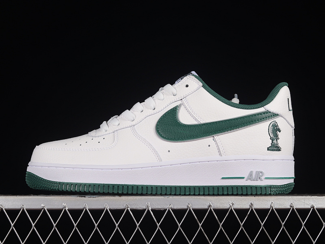 Nike [FB9128-100]-[AIR FORCE 1 LOW FOUR HORSEMEN WHITE/DEEP FOREST-WOLF GREY]-[UNISEX:36-45], photo 1