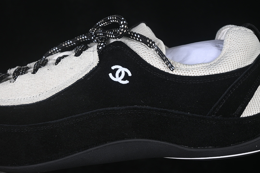 Chanel [G47413]-[26A RETRO COLOR BLOCKED CASUAL LIFE SHOES BLACK/INKINESS]-[WOMAN:35-39]-[MAN:40] - Image 7