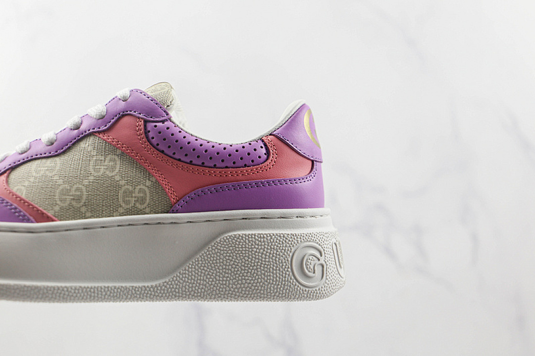 Chanel [GU*CCI SCREENER GG HIGH-TOP SNEAKER PURPLE/PINK/WHITE]-[WOMAN:35-39]-[MAN:40-44] - Image 7