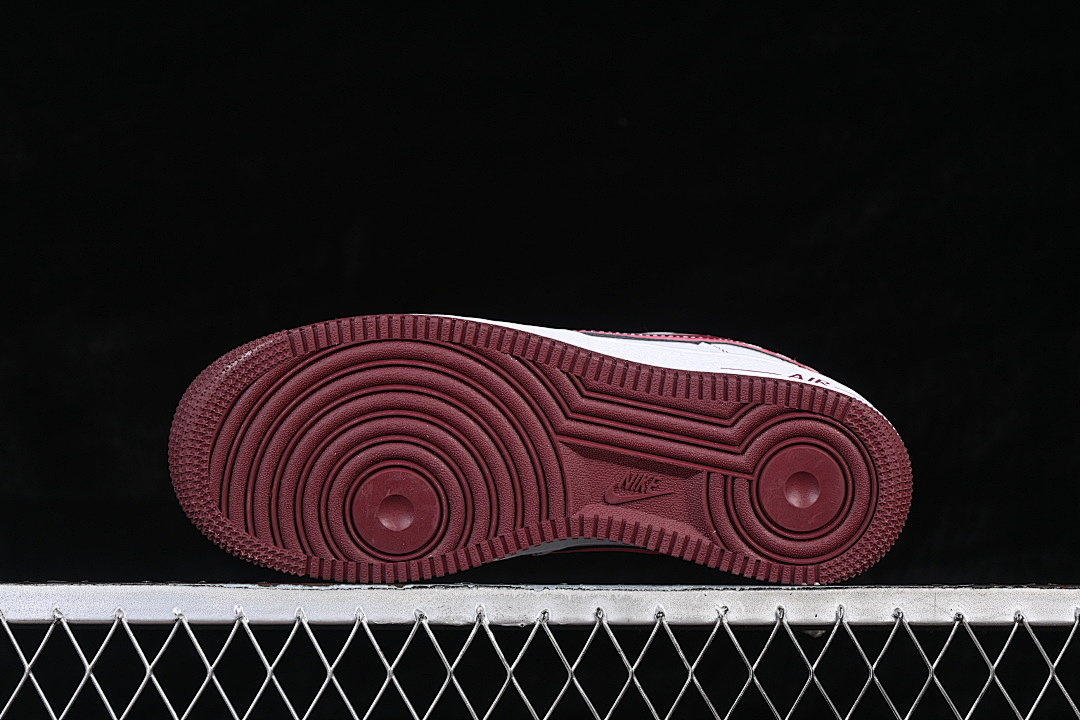Nike [SU2305-141]-[AIR FORCE 1 07 LOW CASUAL SNEAKERS WINE RED/WHITE]-[WOMAN:36-39]-[MAN:40-45] - Image 14