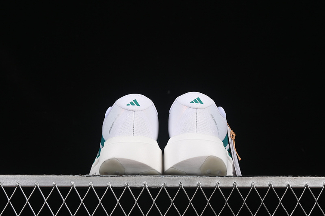 Adidas [JS4451]-[ADIZERO EVO SL WHITE/GREY/GREEN]-[WOMAN:36-39]-[MAN:40-45] - Image 14