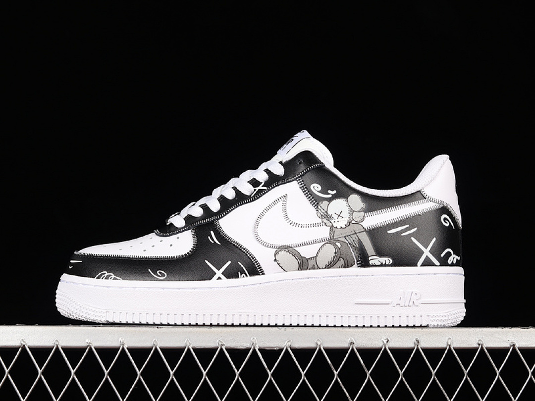 Nike Nike KAWS X AIR FORCE 1 LOW 07 WHITE/BLACK-GREY · CW2288-777, photo 1