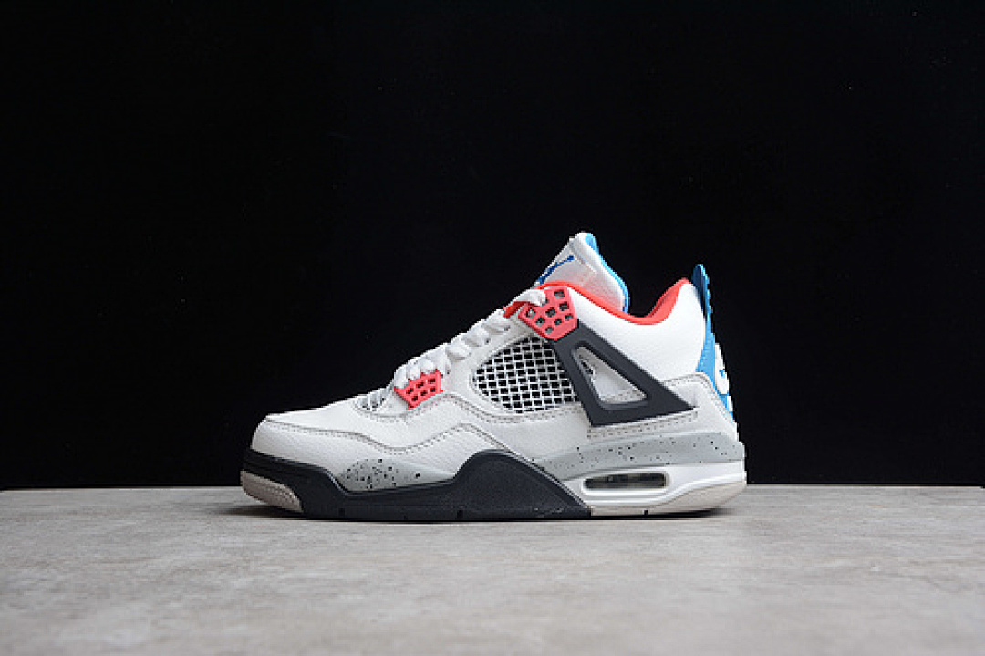 Jordan [CI1184-146]-[AIR JORDAN 4 RETRO SE WHAT THE WHITE/MILITARY BLUE-FIRE RED-TECH (GREY]), photo 1