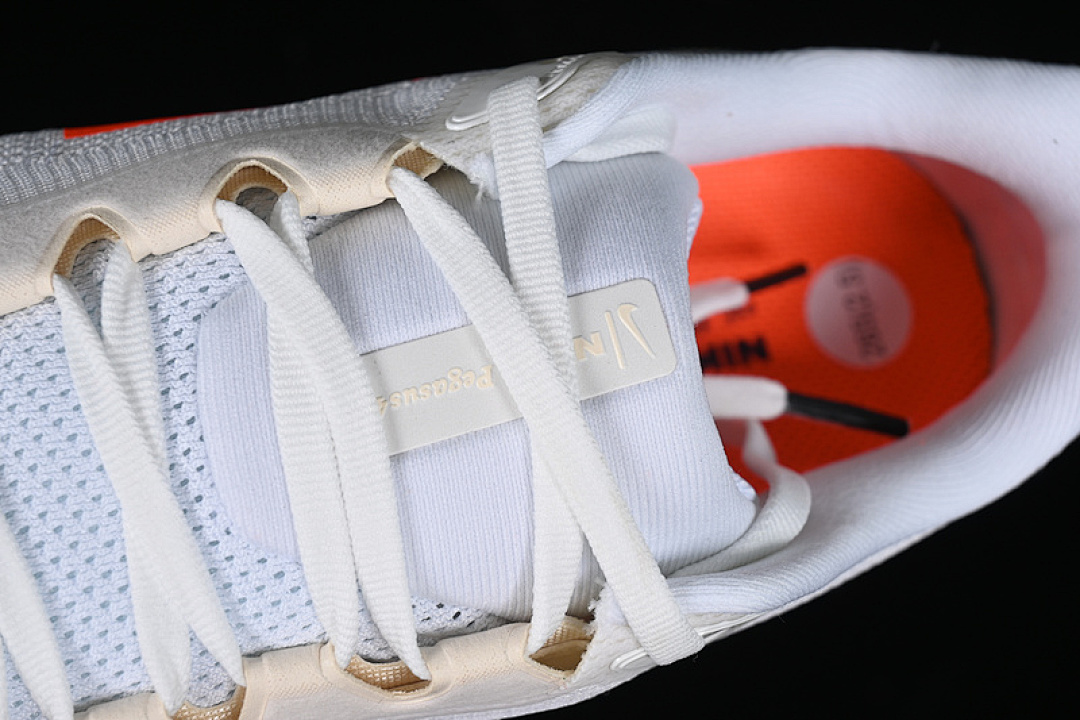 Nike [HF4301-100]-[AIR ZOOM PEGASUS 41 WHITE/ORANGE]-[WOMAN:36-39]-[MAN:40-46] - Image 9