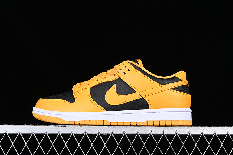 Nike DUNK LOW GOLDENROD BLACK/YELLOW · DD1391-004, photo 1