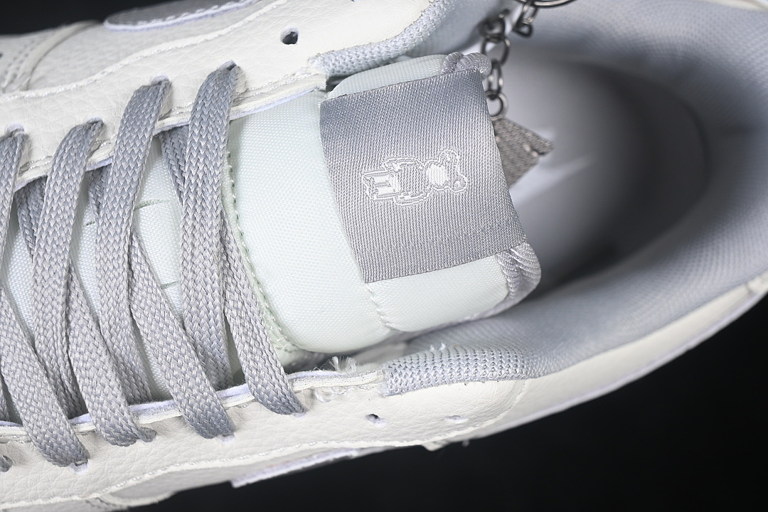 Nike [HO7788-103]-[AIR FORCE 1 07 LOW CASUAL SNEAKERS LIGHT GRAY/WHITE]-[WOMAN:36-39]-[MAN:40-45] - Image 8