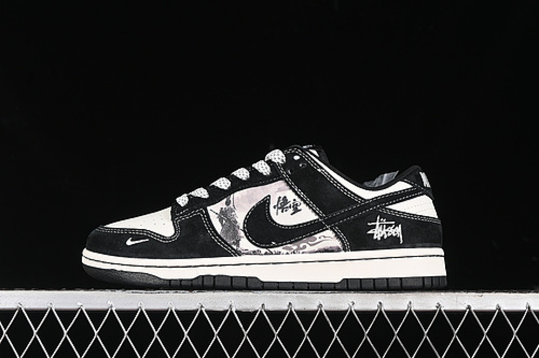 Unbranded [XX2025-555]-[SB DUNK LOW WHITE/GREY/BLACK]-[WOMAN:36-39]-[MAN:40-45], photo 1