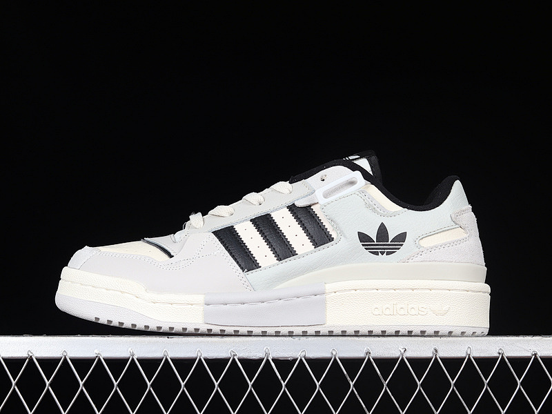 FORUM 84 LOW SHOES CLOUD WHITE/LIGHT GREY/CORE BLACK · GX6284, photo 1