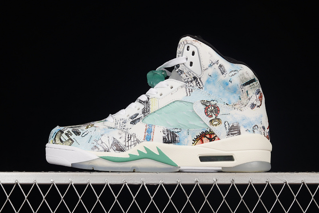 Jordan [AV2405-900]-[AIR JORDAN 5 RETRO WINGS MULTI-COLOR/MULTI-COLOR]-[WOMAN:36-39]-[MAN:40-46], photo 1