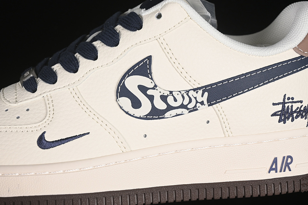 Nike [ZH2598-309]-[AIR FORCE 1 07 LOW BLUE/BROWN/WHITE]-[WOMAN:36-39]-[MAN:40-45] - Image 8