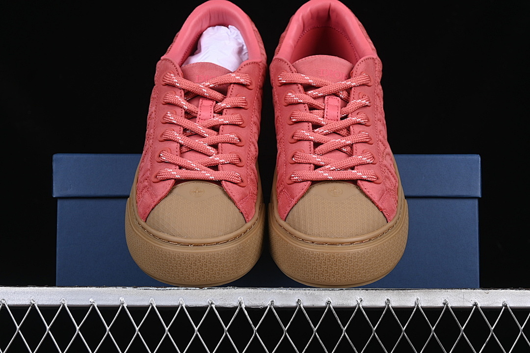 Dior [STONE ISLAND COLLABORATION SERIES OF CASUAL DAD SHOES RED/BROWN]-[MAN:40-46] - Image 13