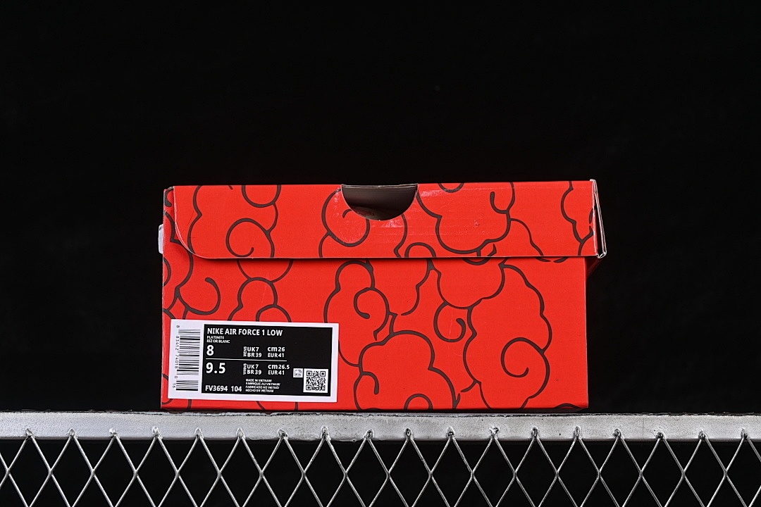 Nike [FV3694-104]-[AIR FORCE 1 07 LOW BLACK/WHITE/BLACK]-[WOMAN:36-39]-[MAN:40-45] - Image 12