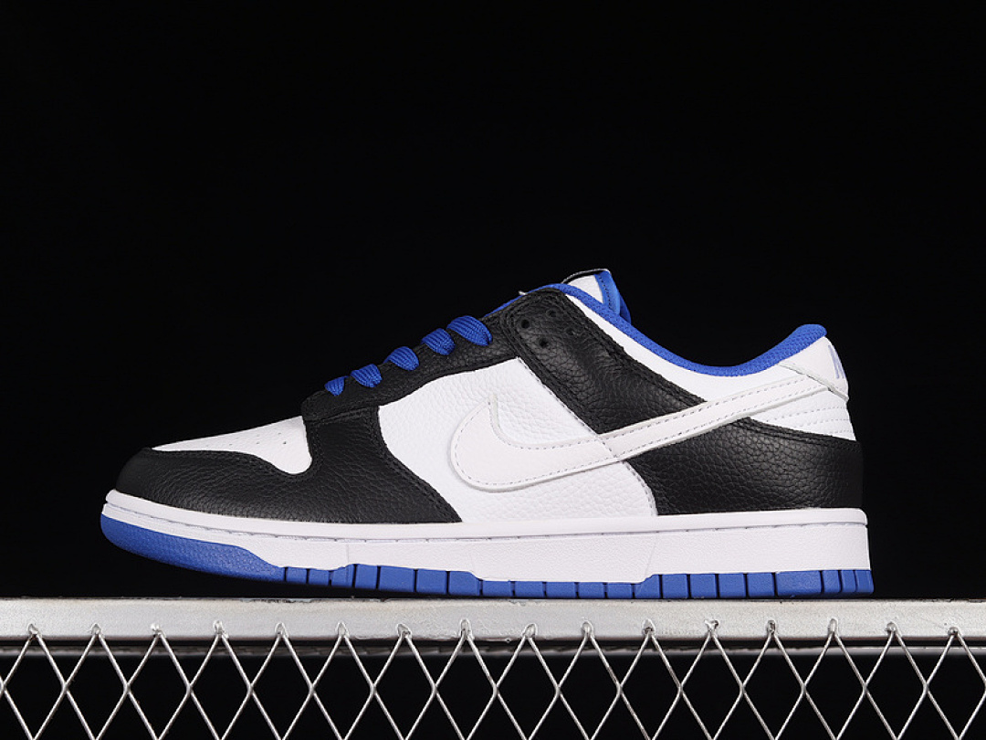 Unbranded [FD9064-110]-[DUNK LOW WHITE/WHITE/BLACK/GAME ROYAL]-[WOMAN:35.5-39]-[MAN:40-47.5], photo 1