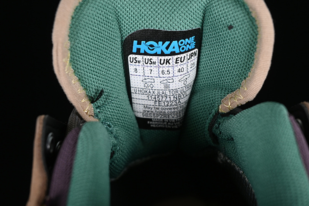 Hoka [1145771 NBYL]-[HOKA TOR ULTRA GREY/BLACK/BROWN/GREEN]-[WOMAN:36-39]-[MAN:40-46] - Image 7