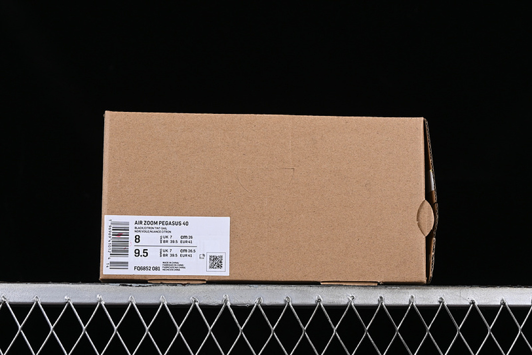 Nike [FQ6852-081]-[AIR ZOOM PEGASUS 40 WHITE/GREY/BLACK/ORANGE]-[MAN:39-46] - Image 12