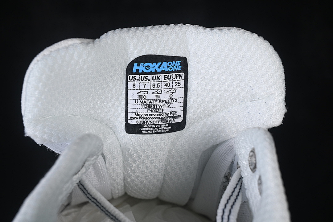 Hoka [1126851-WSLV]-[HOKA ONE RUNNING SHOES WHITE/SILVER]-[WOMAN:36-39]-[MAN:40-46] - Image 6