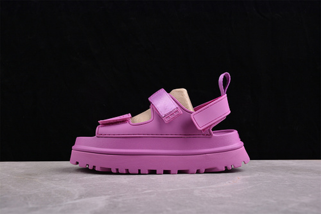 UGG UGG [GG DAZZLING GOLD DOPAMINE SANDALS PURPLE]-[WOMAN:35-40], photo 1