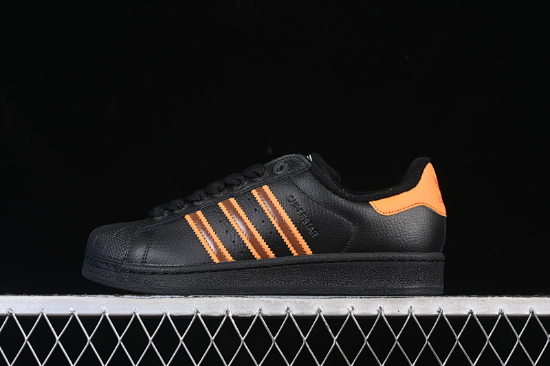 Adidas SUPERSTAR II BLACK/ORANGE · JQ6469, photo 1