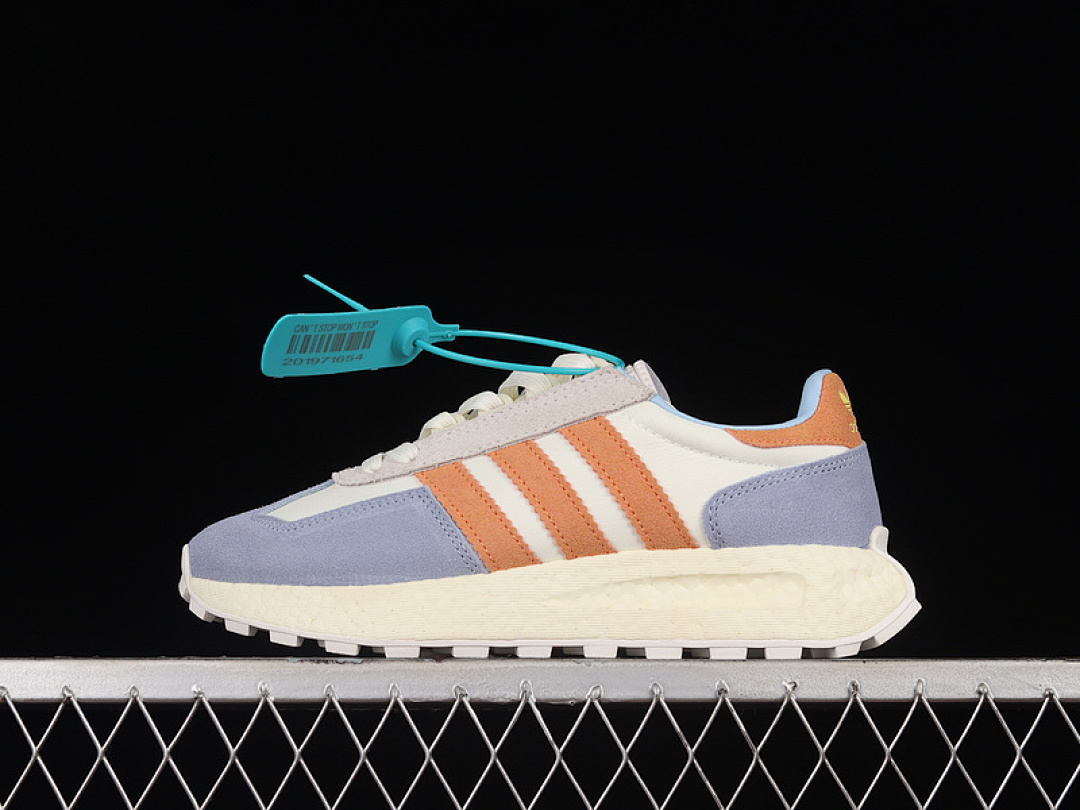 Unbranded [HP7743]-[RETROPY E5 SHOES WHITE/BLUE-PINK]-[WOMAN:36-40], photo 1