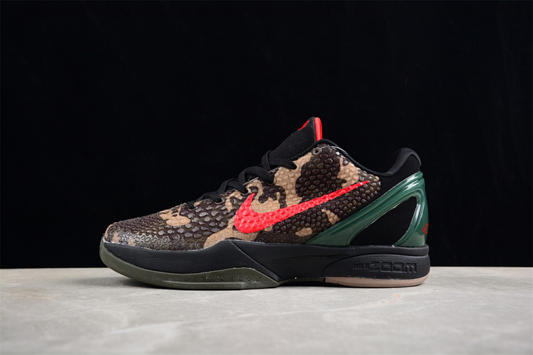 Nike [429659-900]-[ZOOM KOBE 6 PROTRO BLACK/RED/GREEN/BROWN]-[MAN:40-46] - Image 15