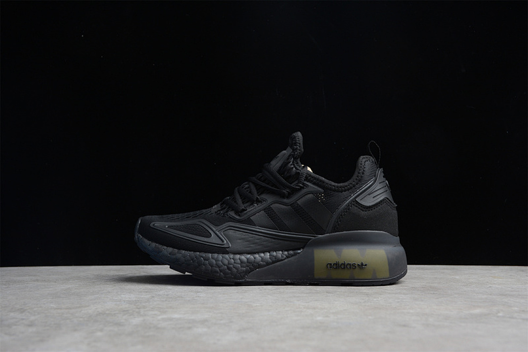 Unbranded [FV8453]-[ZX 2K BOOST SHOES CORE BLACK/SOLAR YELLOW/FOOTWEAR WHITE]-[WOMAN:36-39]-[MAN:40-45], photo 1