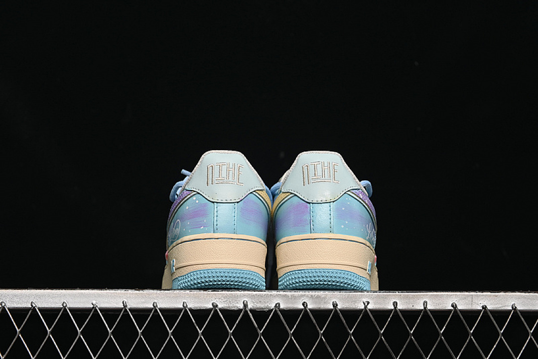 Nike [XL2332-555]-[AIR FORCE 1 07 LOW SWEET DREAM OF SEA SALT BLUE/BEIGE]-[WOMAN:36-39]-[MAN:40-45] - Image 14