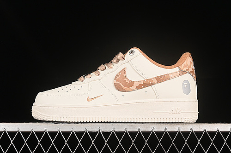 Nike Nike AIR FORCE 1 07 LOW BAPE GREY/BROWN · PF9055-762, photo 1