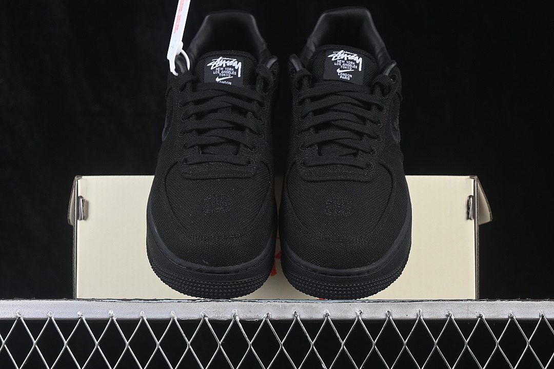Unbranded [CZ9084-001]-[AIR FORCE 1 07 LOW CASUAL SNEAKERS BLACK/INKINESS]-[WOMAN:36-39]-[MAN:40-45] - Image 12