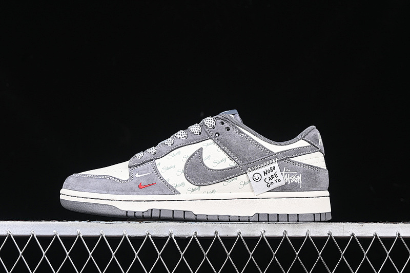 Nike SB DUNK LOW WHITE/GREY · YX5066-221, photo 1