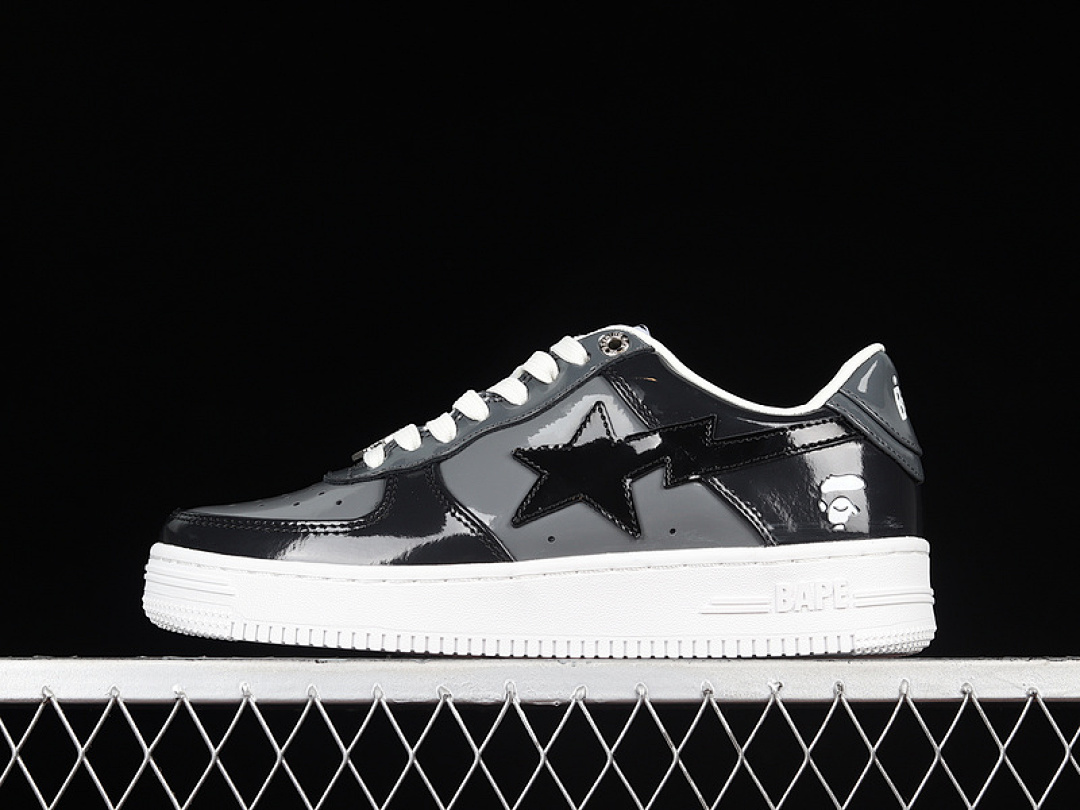 Bape [1H20191046]-[BAPE STA TOKYO LOW BLACK/WHITE/BLACK]-[WOMAN:36-39]-[MAN:40-45], photo 1