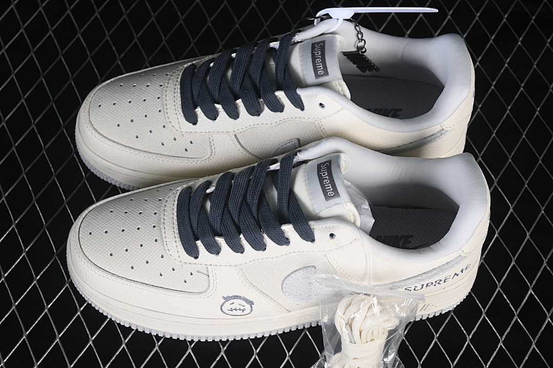 Nike [DW8806-009]-[AIR FORCE 1 07 LOW CASUAL SNEAKERS GREY/BEIGE]-[WOMAN:36-39]-[MAN:40-45] - Image 10