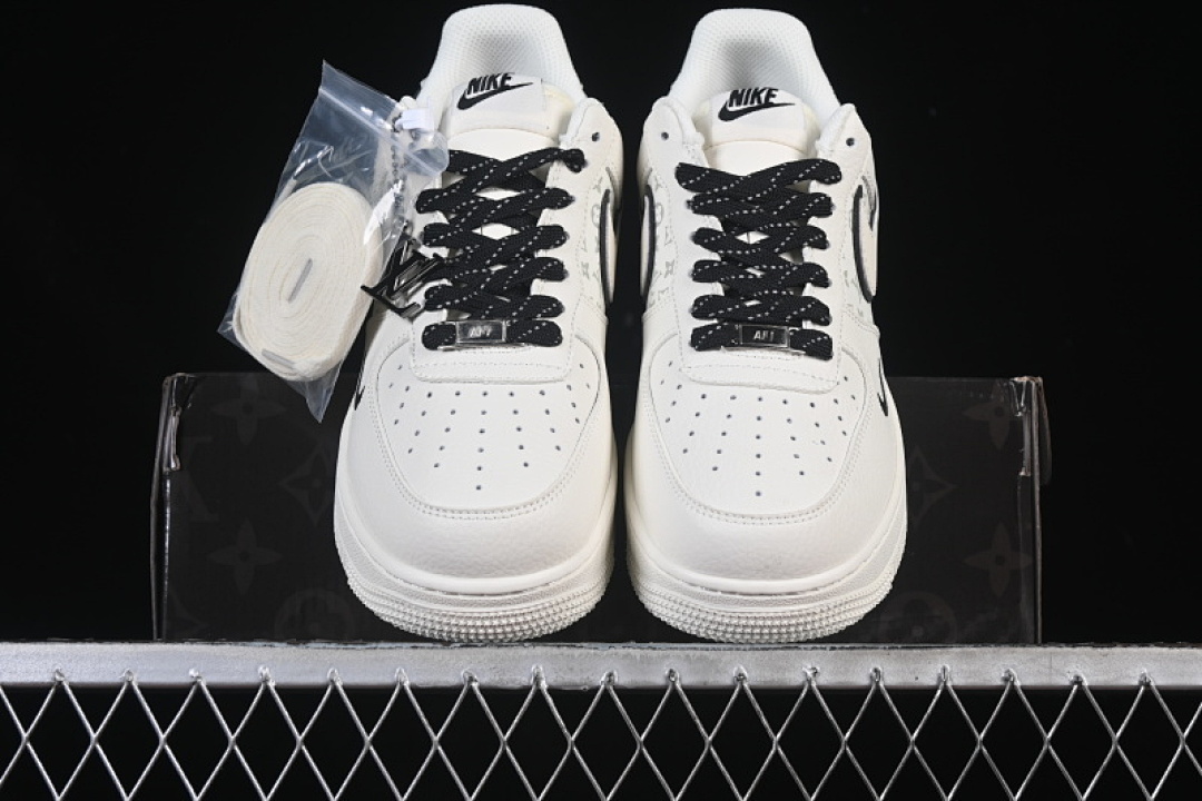 Nike [CS5288-035]-[AIR FORCE 1 07 LOW LV OFF WHITE/BLACK]-[WOMAN:36-39]-[MAN:40-45] - Image 13