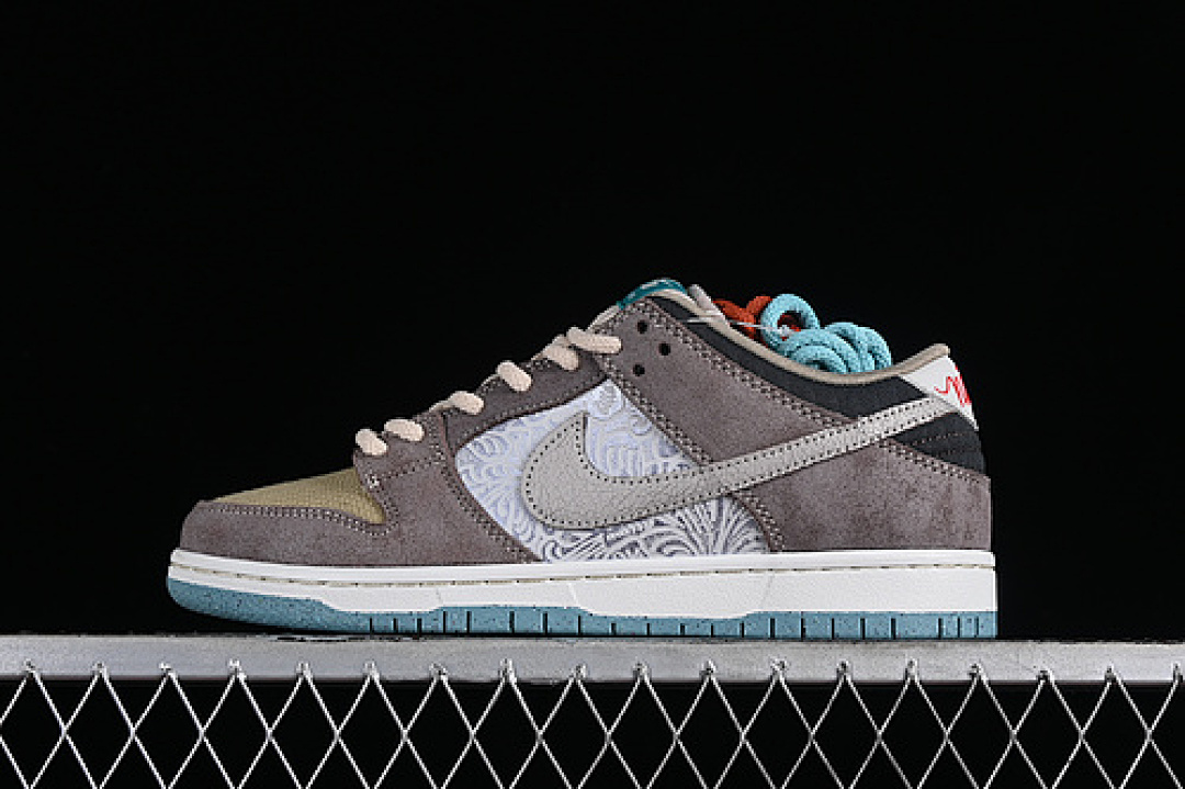Unbranded [FZ3129-200]-[SB DUNK LOW BIG MONEY SAVINGS GREY/BROWN/BLACK]-[WOMAN:36-39]-[MAN:40-47.5], photo 1