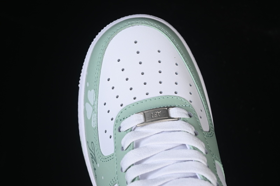 Nike [ZH0316-098]-[AIR FORCE 1 07 LOW WHITE/GREEN]-[WOMAN:36-39]-[MAN:40-45] - Image 8