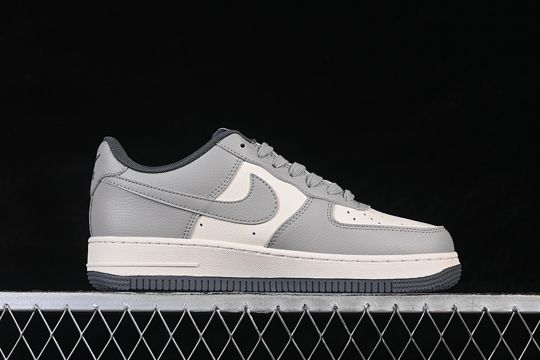 Nike [MZ9588-833]-[AIR FORCE 1 07 LOW CASUAL SNEAKERS WHITE/GREY]-[WOMAN:36-39]-[MAN:40-45] - Image 16