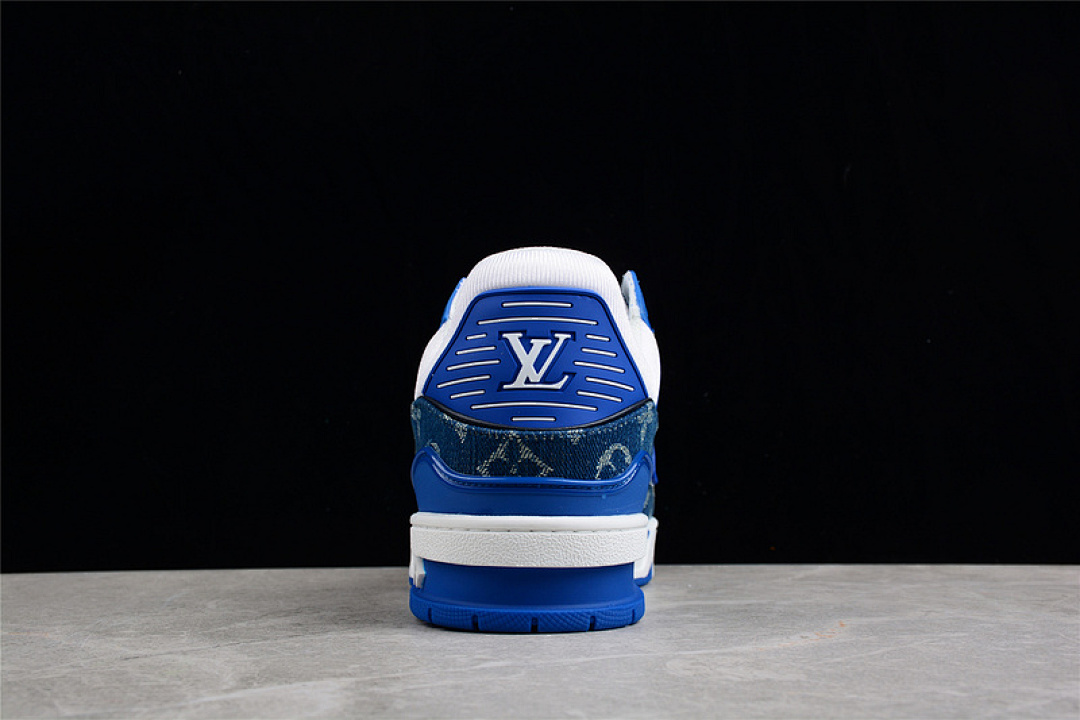 Louis Vuitton [L*V TRAINER SNEAKERS DARK BLUE/WHITE/DARK BLUE]-[MAN:38-45] - Image 11